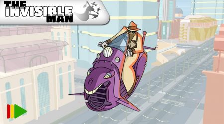 Invisible Man Cartoon