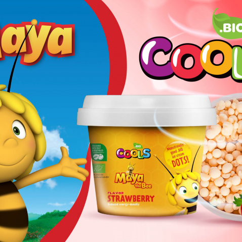 STUDIO 100 GROUP AND COOLS GROUP INK A DEAL TO LAUNCH MAYA THE BEE BIO ICE CREAMS IN POLAND