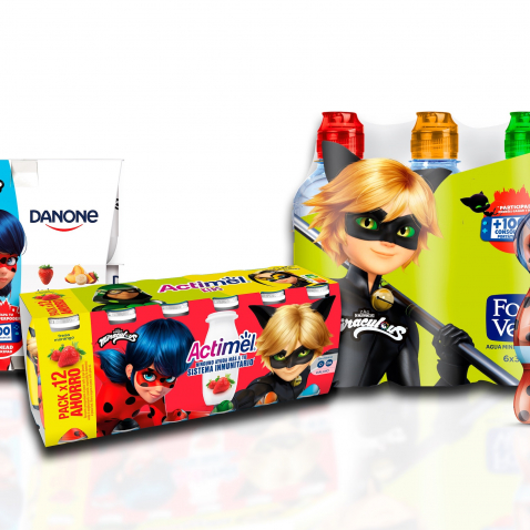 ZAG AND DANONE PARTNER TO BRING MIRACULOUS™ HEALTHY FOOD AND BEVERAGES TO CHILDREN ACROSS SPAIN AND PORTUGAL