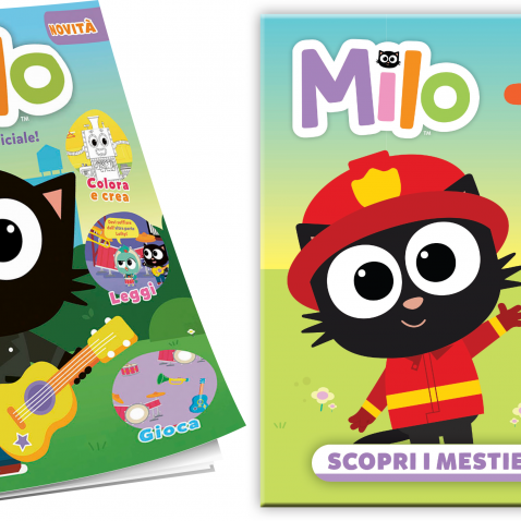DEAPLANETA ENTERTAINMENT JOINS FORCES WITH PANINI MAGAZINES AND PON PON EDIZIONI TO LAUCH 'MILO' PRODUCTS