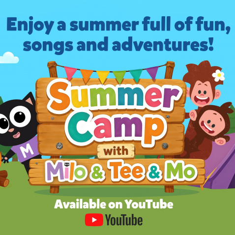 ‘MILO’ Y ‘TEE AND MO’ PRESENTAN “CAMPAMENTO DE VERANO” 