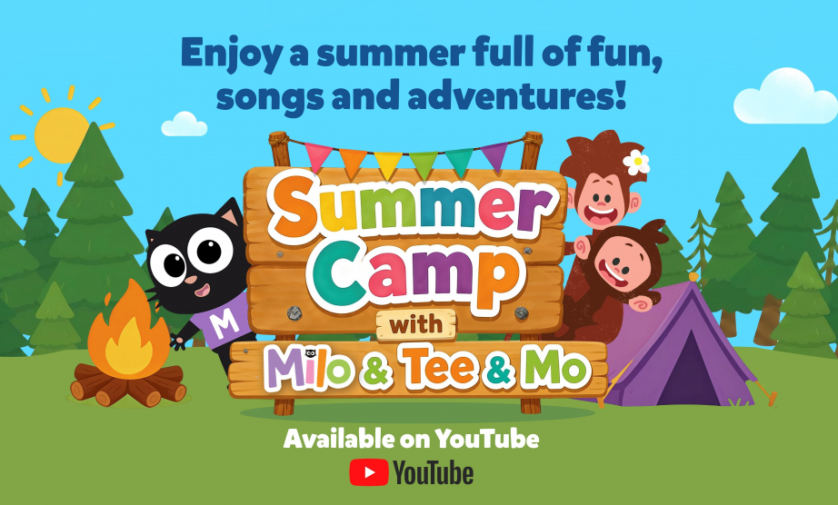 ‘MILO’ Y ‘TEE AND MO’ PRESENTAN “CAMPAMENTO DE VERANO” 