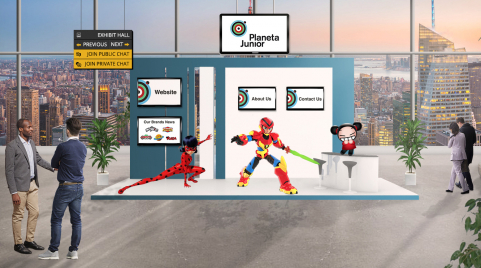 PLANETA JUNIOR LAUNCHES ITS FIRST VIRTUAL BOOTH AT LICENSING WEEK