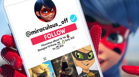 MIRACULOUS, PRODUCIDA ZAG, SE EXPANDE EN TIKTOK