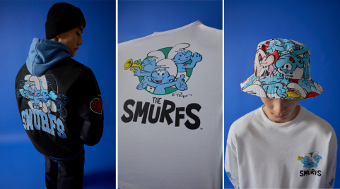 PULL&BEAR LAUNCHES THE SMURFS CLOTHING COLLECTION