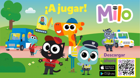 DEAPLANETA ENTERTAINMENT LAUNCHES THE FIRST OFFICIAL APP OF MULTI-AWARD WINNING SERIES MILO